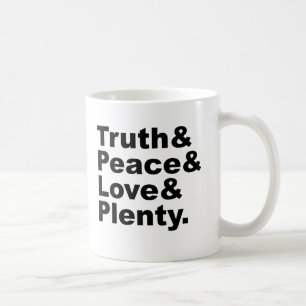 Ministerien der Wahrheit u. des Friedens u. der Kaffeetasse
