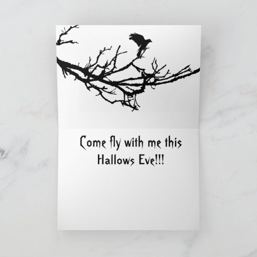 Ministerin der Sammlung Corvidae Karte (Innenseite)