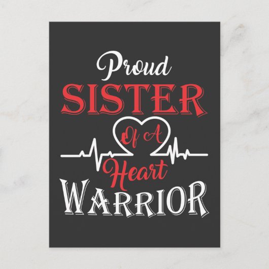 Ministerin für Herzkrieger Operation Postkarte (Vorderseite)