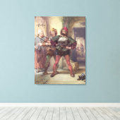 Ministerin schnell, Nym und Bardolph Leinwanddruck (Insitu (Holzboden))