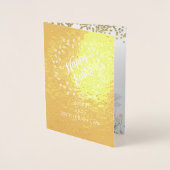 Ministerin und Schwiegerbruder Easter REAL FOIL Folienkarte (Vorderseite)