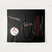 Ministering Tapestry Wandteppich (Vorderseite (Horizontal))