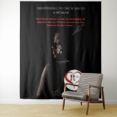 Ministering Tapestry Wandteppich (Beispiel)