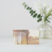 Ministerium-Buch-goldene Visitenkarte (Stehend Vorderseite)