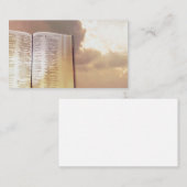 Ministerium-Buch-goldene Visitenkarte (Vorne/Hinten)