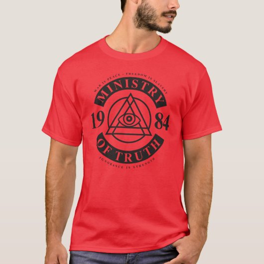 Ministerium der Wahrheit T-Shirt (Vorderseite)