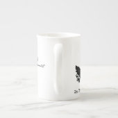 Ministerium eigenartiger Vorkommen Eliza Schale Porzellantasse (Rückseite)