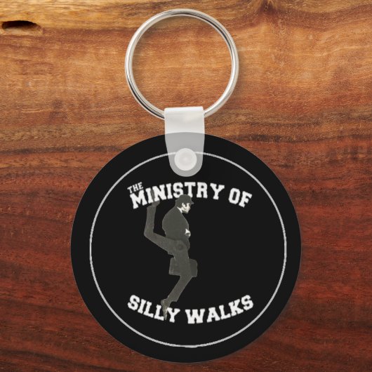 Ministerium für Alberne Spaziergänge Schlüsselanhä Schlüsselanhänger (Vorderseite)