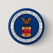 Ministerium für Arbeit Button (Vorderseite)