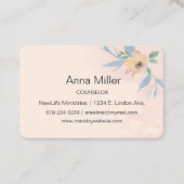 Ministerium für die Rose der Küsten Visitenkarte (Vorderseite)