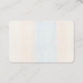 Ministerium für die Rose der Küsten Visitenkarte (Rückseite)