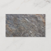 Ministerium für Granite Rock Visitenkarte (Rückseite)