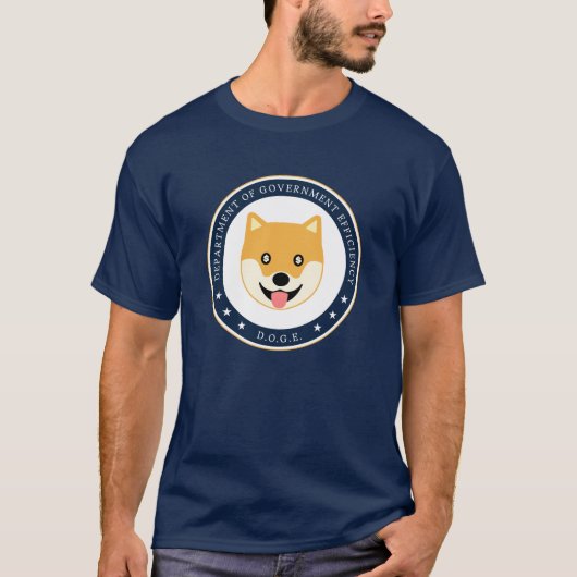 Ministerium für Regierungseffizienz - D.O.G.E. T-Shirt (Vorderseite)