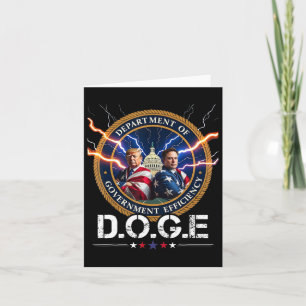 Ministerium für Regierungseffizienz Doge Trump 47 Karte