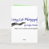 Ministerium für Wertschätzung Dankeskarte (Rückseite)