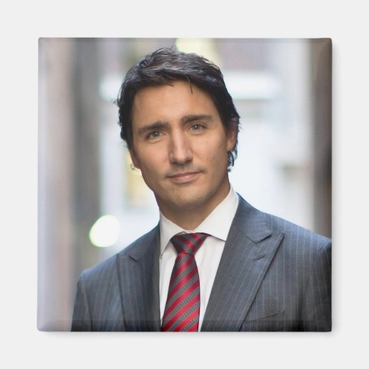 Ministerpräsident Justin Trudeau 2017 Magnet (Vorne)