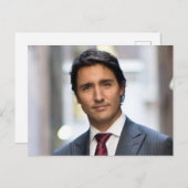Ministerpräsident Justin Trudeau 2017 Postkarte (Vorne/Hinten)