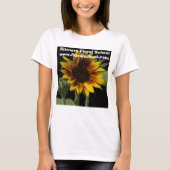 Minisunflowerlargereversed2, Rittners Blumensc… T-Shirt (Vorderseite)