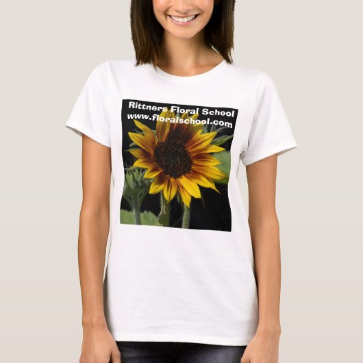 Minisunflowerlargereversed2, Rittners Blumensc… T-Shirt (Vorderseite)