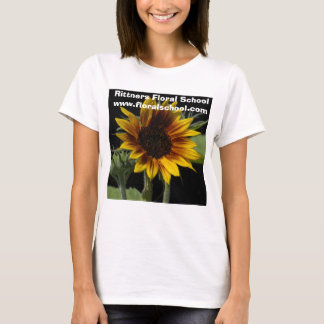 Minisunflowerlargereversed2, Rittners Blumensc… T-Shirt