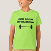 Minitier im Trainings-Shirt T-Shirt (Vorderseite)