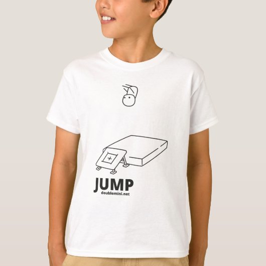 Minitrampoline SPRUNG T-Shirt (Vorderseite)