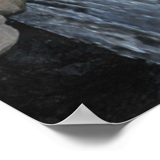 Minitwasser Fall Poster (Ecke)