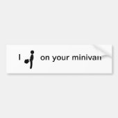 Minivan-Autoaufkleber Autoaufkleber (Vorne)