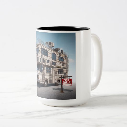 Minivan Camper Comedy Tasse - Sip and Smile! (VorderseiteRechts)