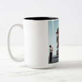 Minivan Camper Funny Coffee Tasse - Lachen Täglich (Links)