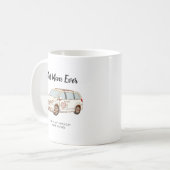 Minivan Mama Muttertag Niedlich Beste Mama Kaffeetasse (Vorderseite Links)