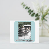 Minivans sind 4 Verlierer! Postkarte (Stehend Vorderseite)