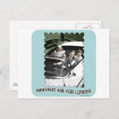 Minivans sind 4 Verlierer! Postkarte (Vorne/Hinten)