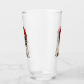 Miniwelpen-Hipster-Mops Glas (Rechts)