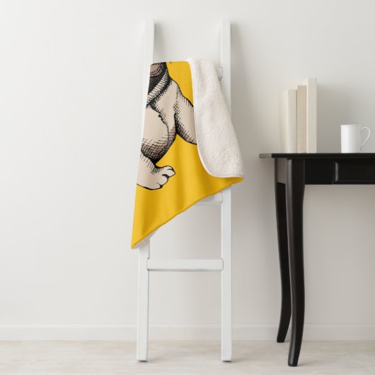 Miniwelpen-Hipster-Mops Sherpadecke (Beispiel)