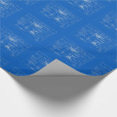 MiniWright Bros. "Flyer-" Plan-Muster 1903 Geschenkpapier (Ecke)