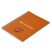 Minka Orange Notizblock (Linke Seite)