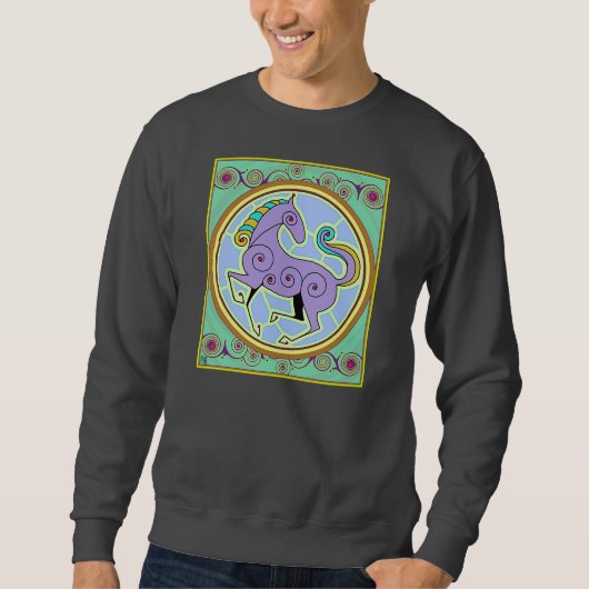 MinkMode Frühjahrskollektion 2014: Lavendel Sweatshirt (Vorderseite)