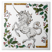 MinkMode Sammlung 2014: Große Stechpalmen-Fliese Fliese (Vorderseite)