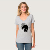 MinkMode Unicorn "glauben" T-Shirt (Vorderseite Vollansicht)