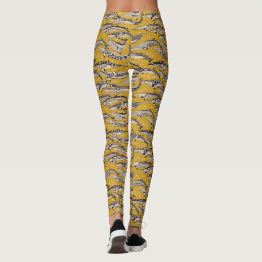 Minkwal Gold Leggings (Rückseite)