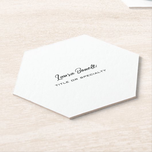 Minmalist Beruflich modern Untersetzer (angewinkelt)