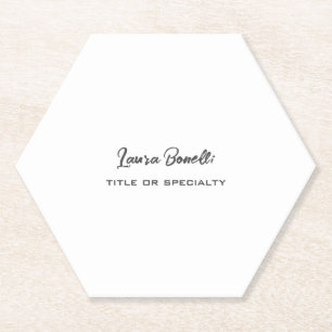 Minmalist Beruflich modern Untersetzer