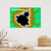 minMandel, Schattenfax Poster (Küche)