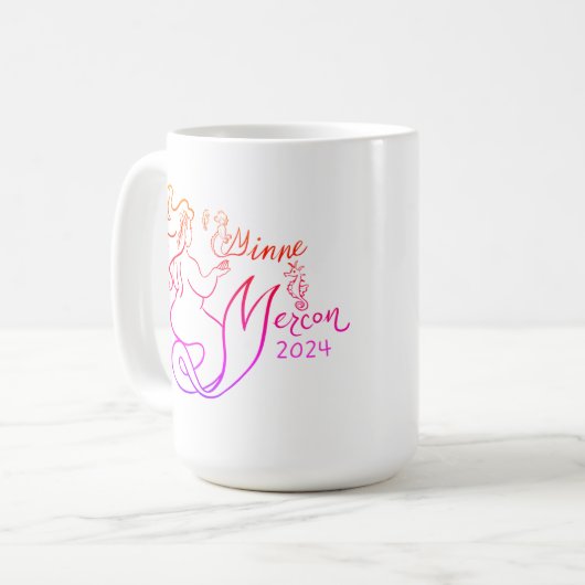 Minne Mercon 2024 Tasse (Vorderseite Links)