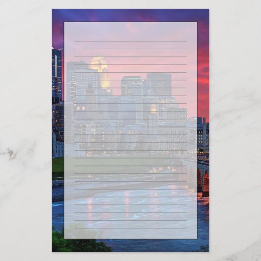 Minneapolis-Augen-Süßigkeit Briefpapier (Vorderseite)