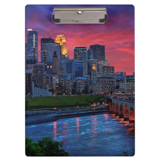 Minneapolis-Augen-Süßigkeit Klemmbrett