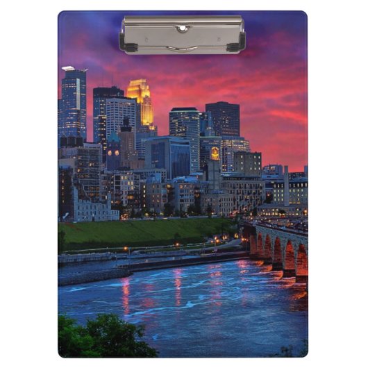 Minneapolis-Augen-Süßigkeit Klemmbrett (Vorderseite)