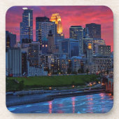 Minneapolis-Augen-Süßigkeit Untersetzer (Vorderseite)