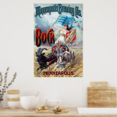 Minneapolis Biercos. Bock Beer Poster (Küche)